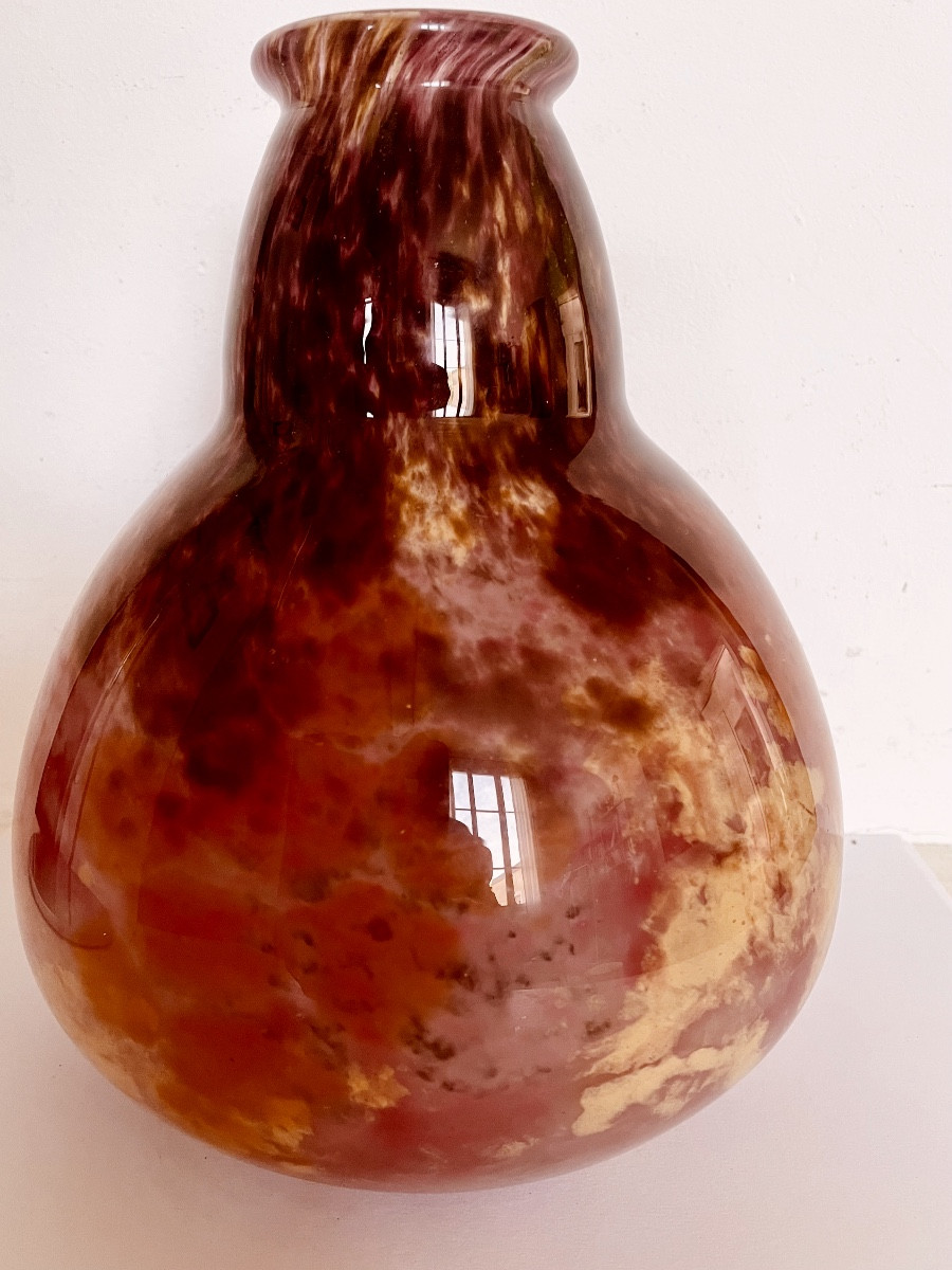 Vase Schneider coloquinte