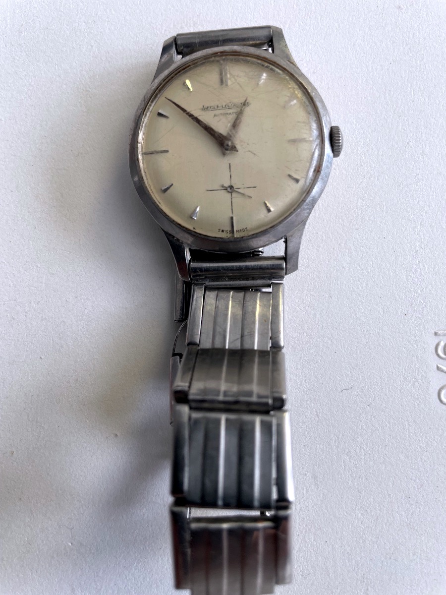 Vintage Jaeger-lecoultre Mechanical Watch From The 1950s