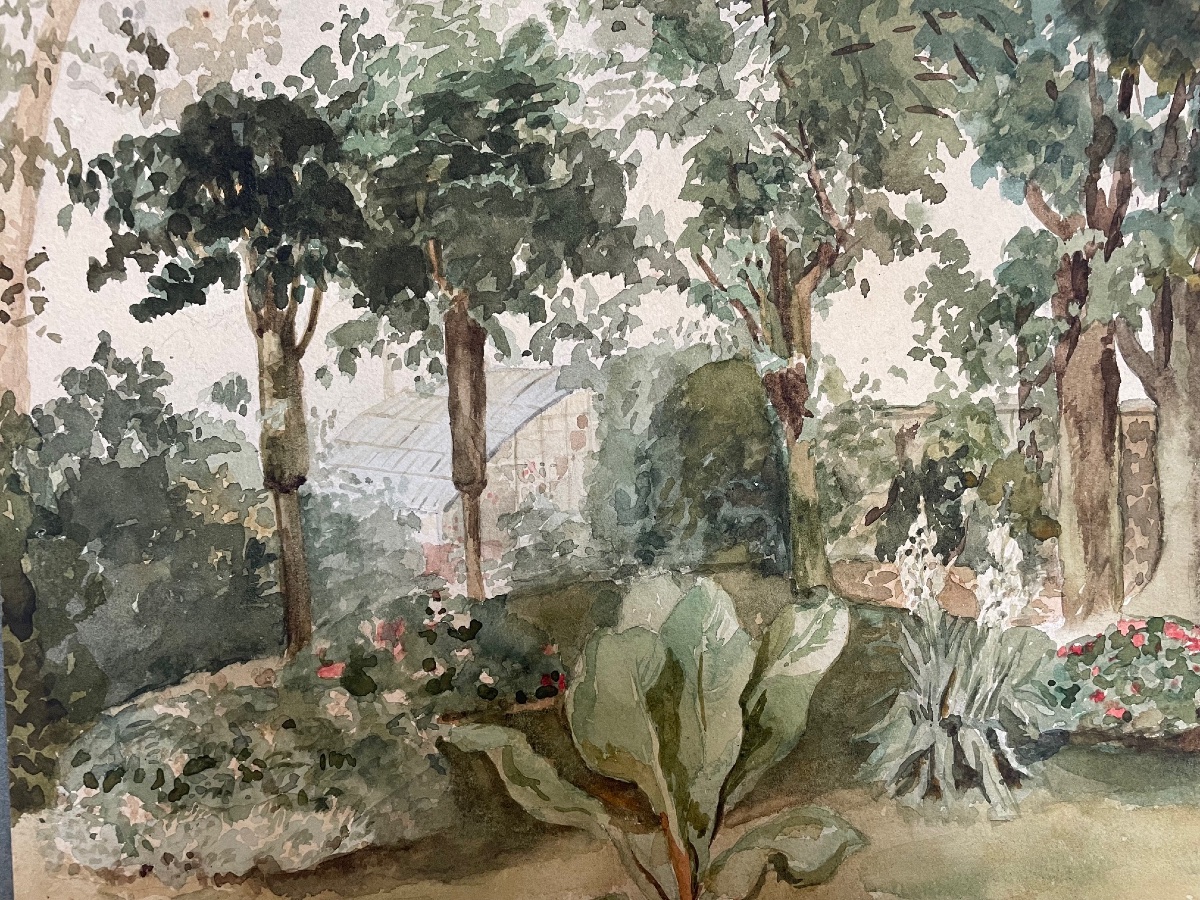 An Old Painting Depicting A View Of Stains Hst -photo-1