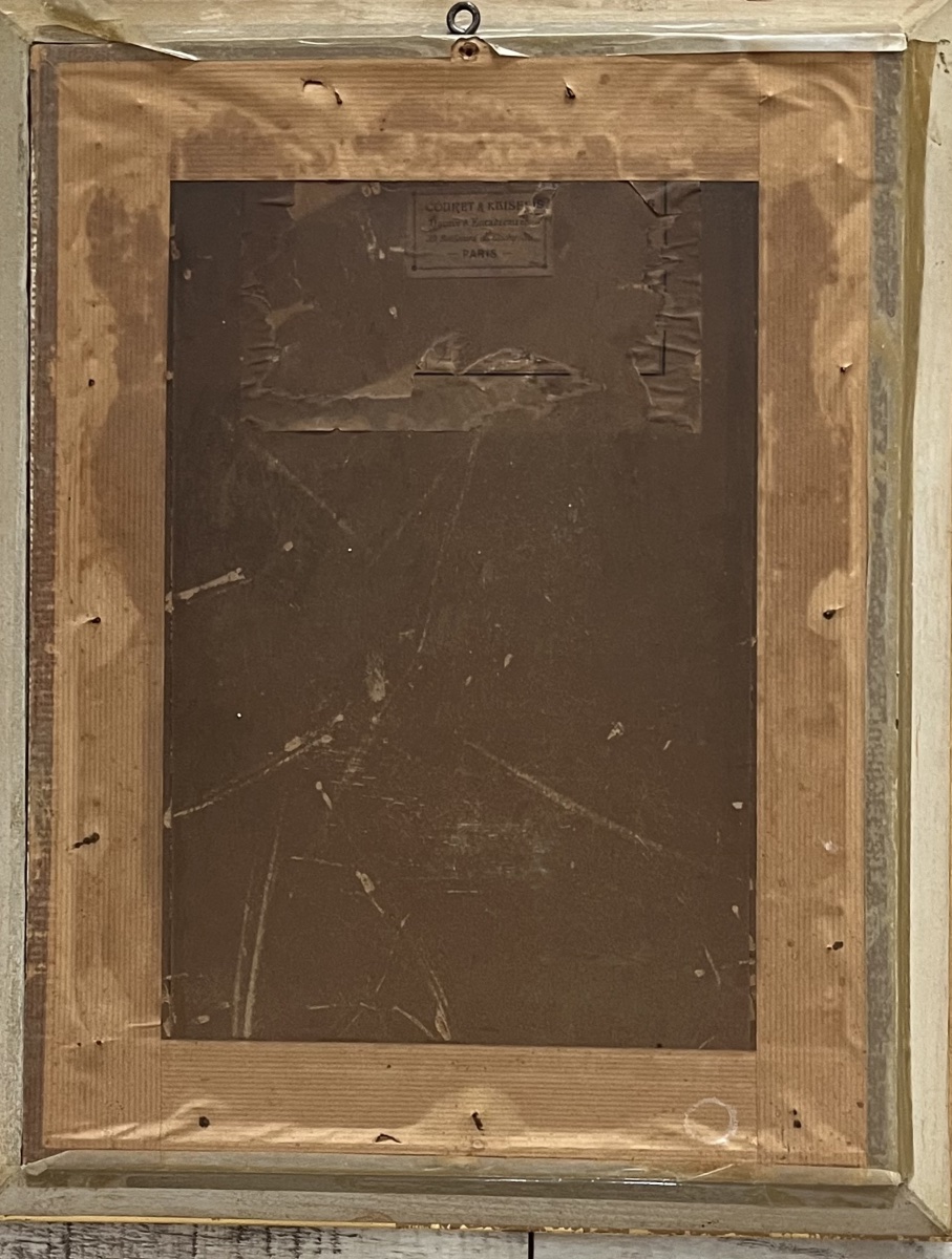 Tableau, vue sur le Château de Test Milon  à  Sementron dans l Yonne de Germaine Penigaud-photo-7