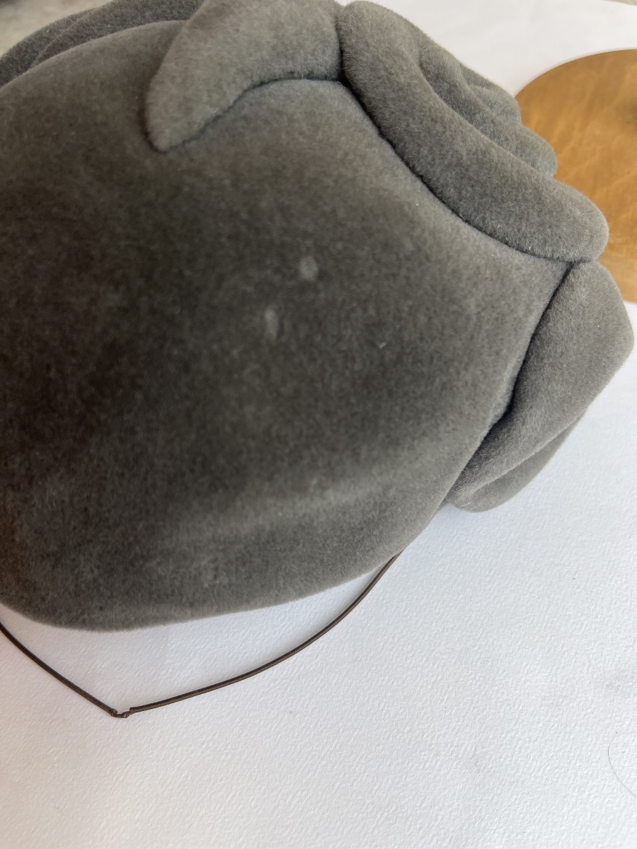 Vintage Floppy Hat With A Le Monnier Label From Rue Saint-honoré -photo-3