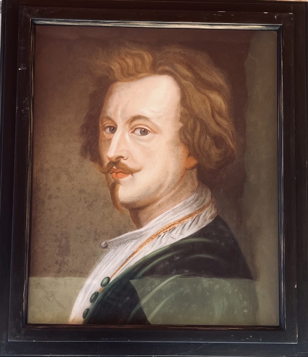 Tableau portrait d homme, pastel signé et daté 1846-photo-2