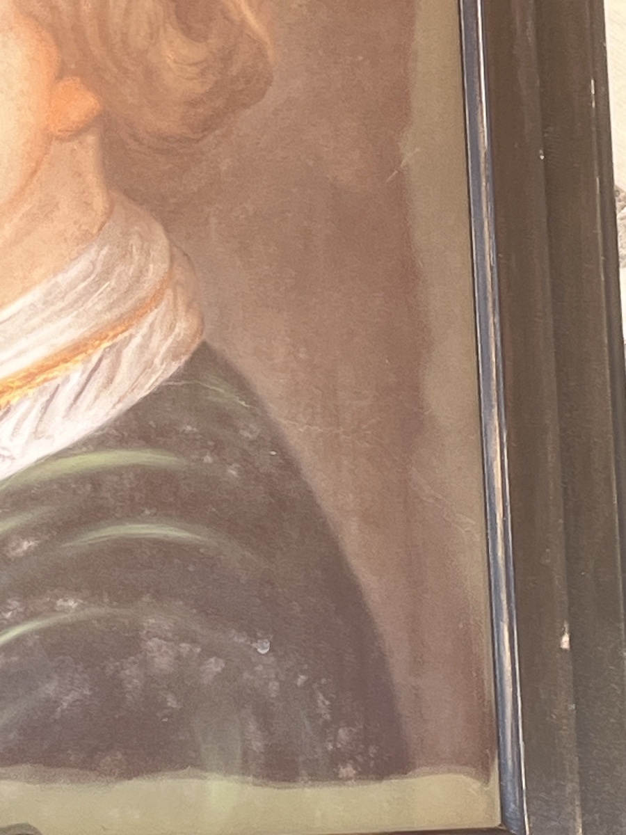 Tableau portrait d homme, pastel signé et daté 1846-photo-4