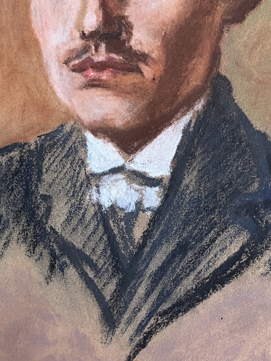 Portrait Of A Young Man, Probably By Marie Augustin Zwiller-photo-4