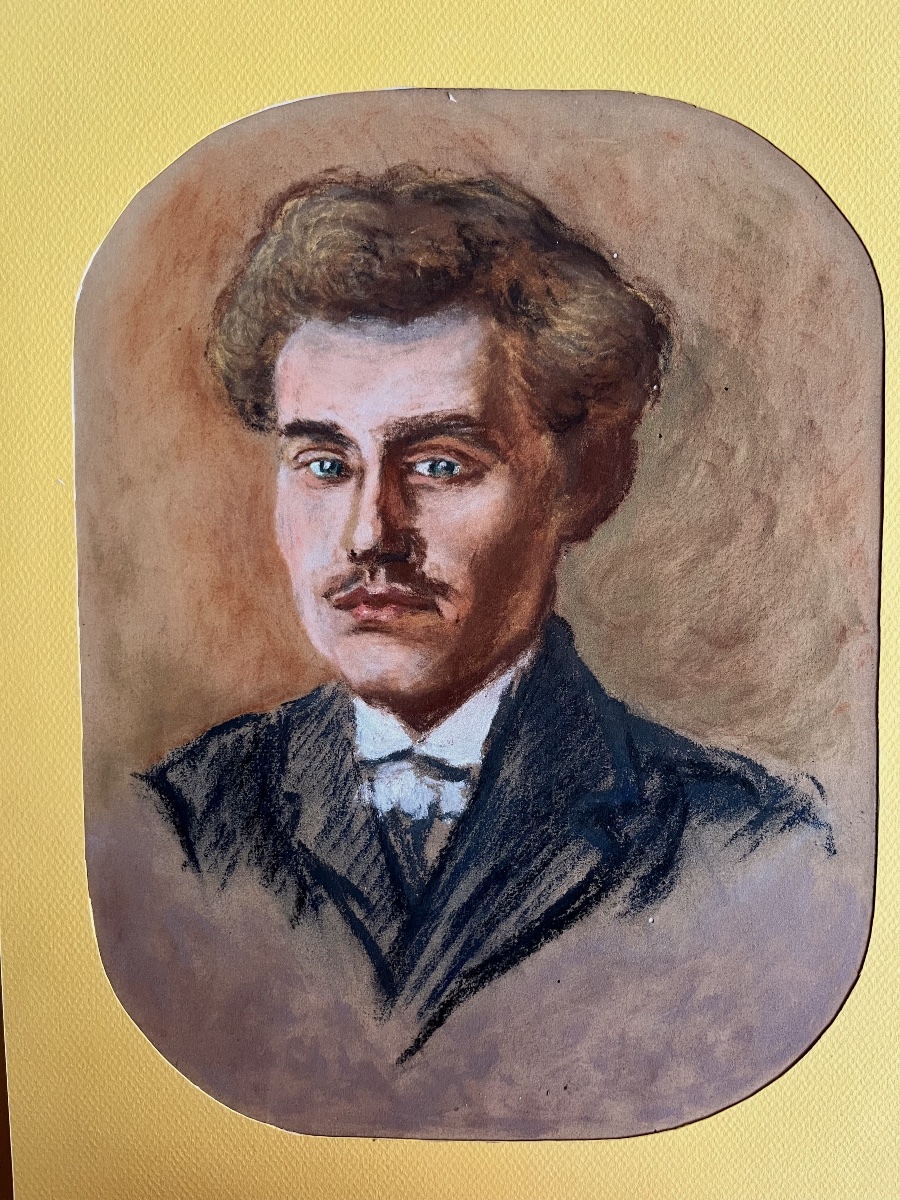 Portrait Of A Young Man, Probably By Marie Augustin Zwiller