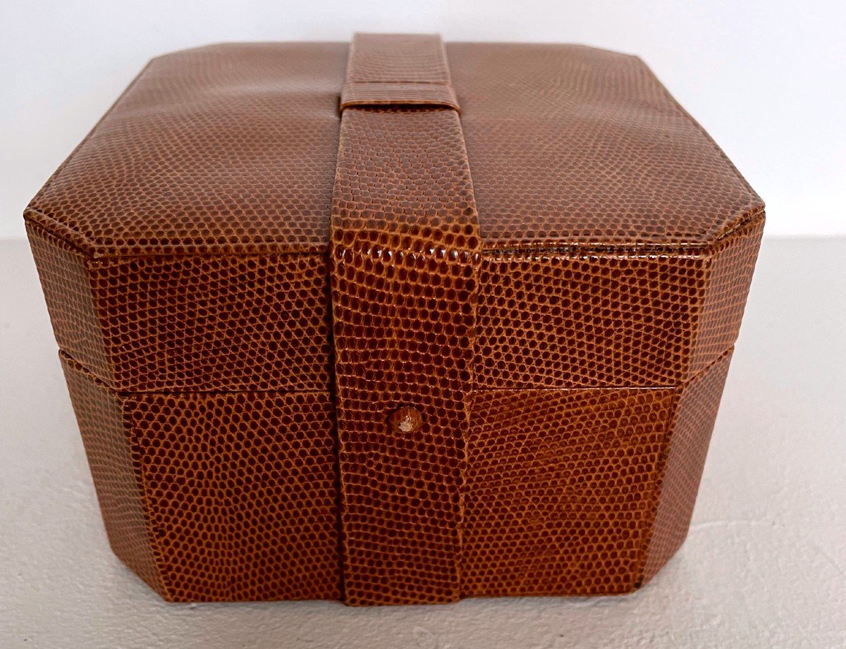 Small Box From Maison Ducas, Luxury Leather Goods In Paris