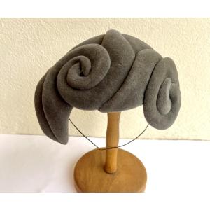 Vintage Floppy Hat With A Le Monnier Label From Rue Saint-honoré