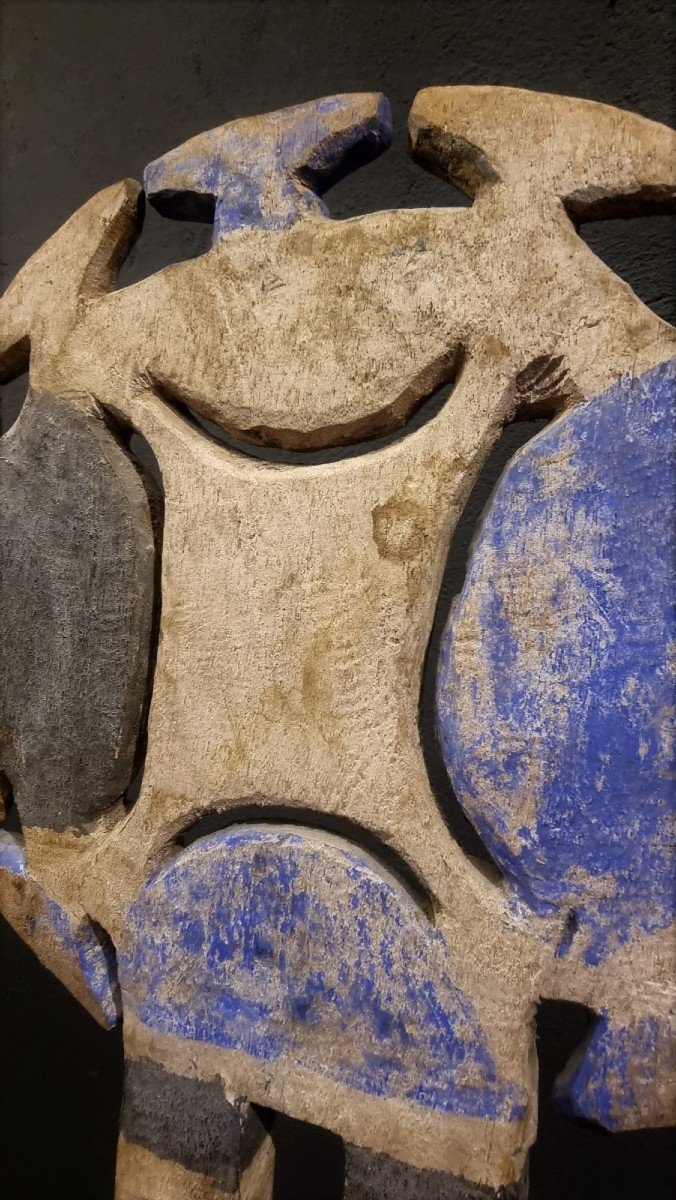 Maschera Tribale Bobo Nuna Fine 800 Burkina Faso-photo-5