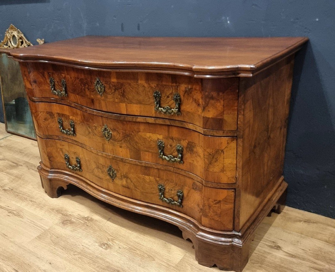 18th Century Walnut Chest Of Drawers From Verona-photo-6