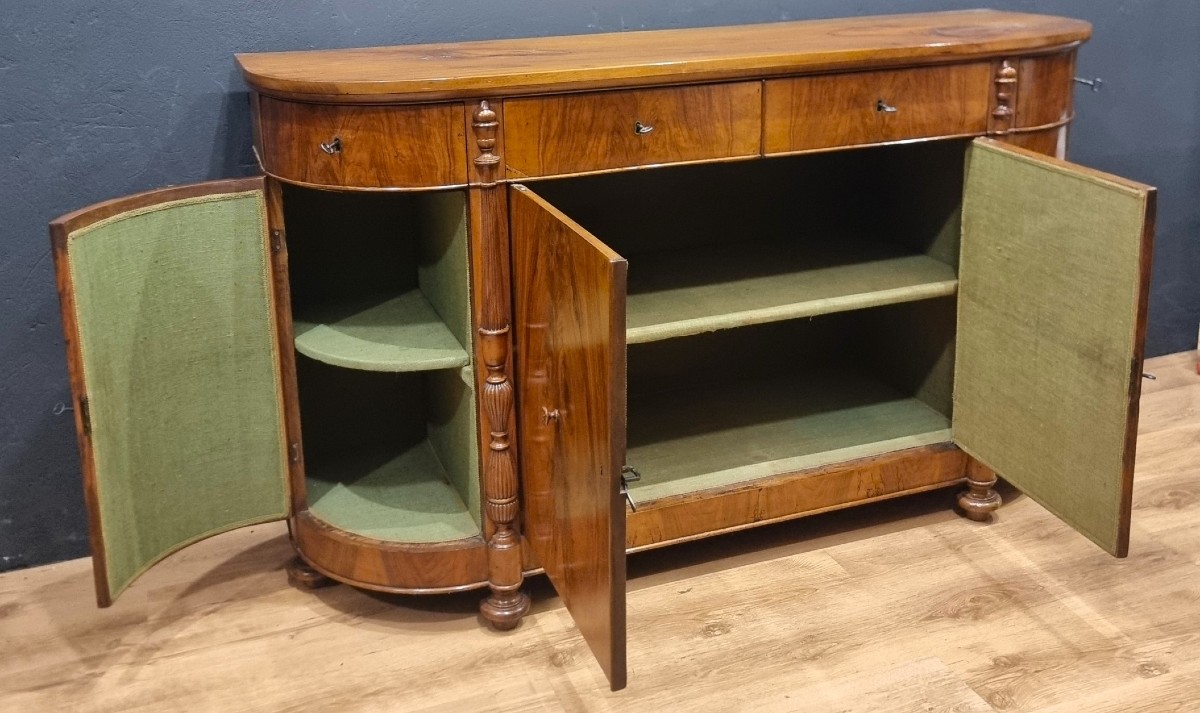 Walnut Sideboard Charles X 1820-photo-3