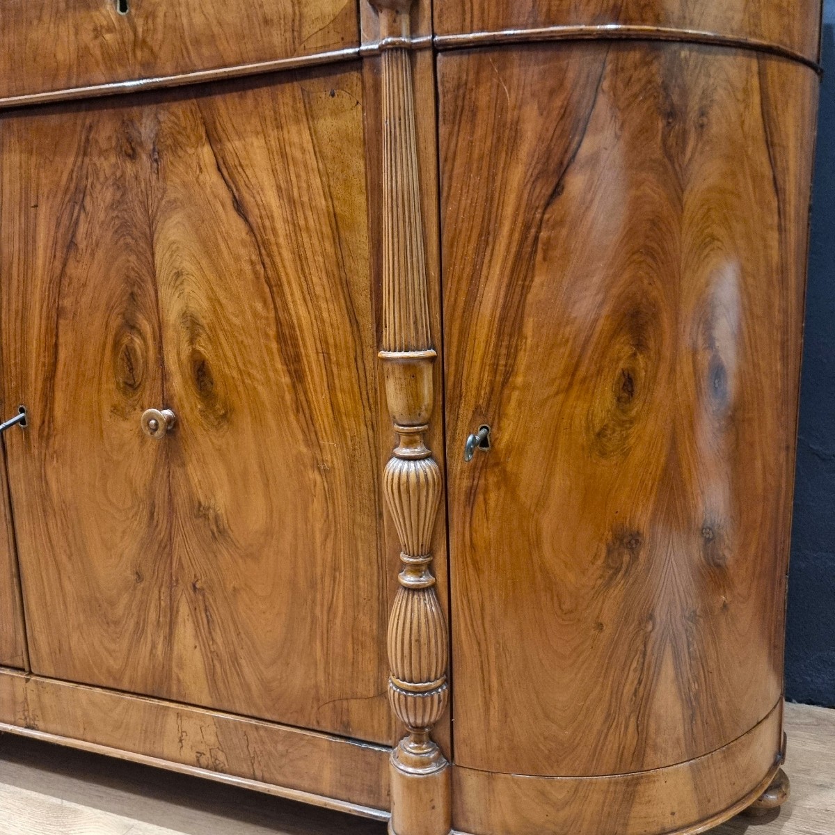Walnut Sideboard Charles X 1820-photo-5