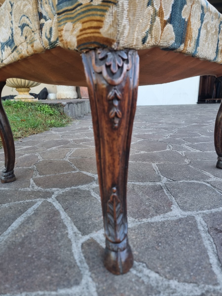 18th-century Walnut Armchair – Venice-photo-3