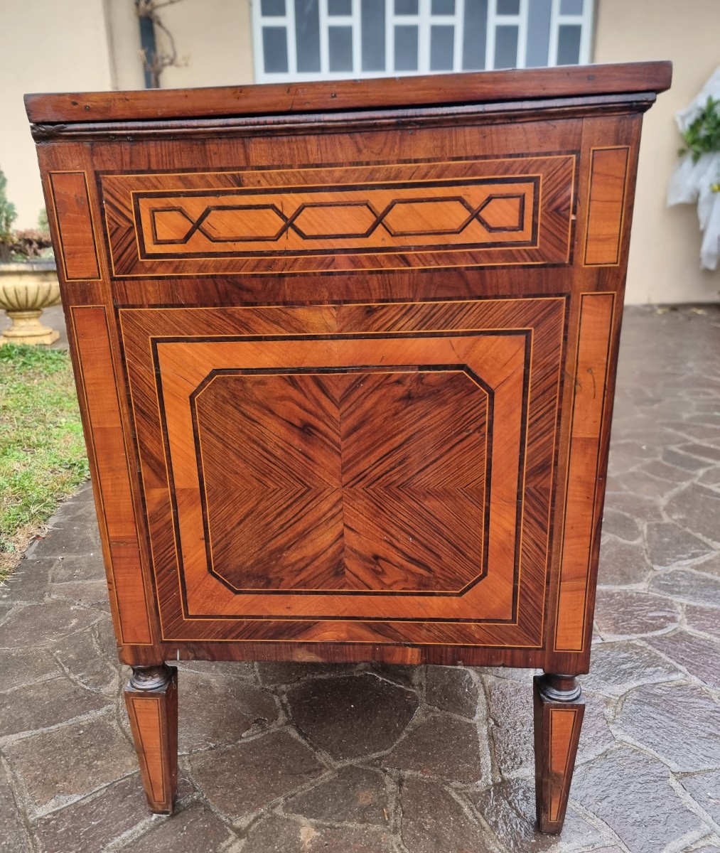 18th-century Emilian Chest Of Drawers – Louis XVI Style-photo-4