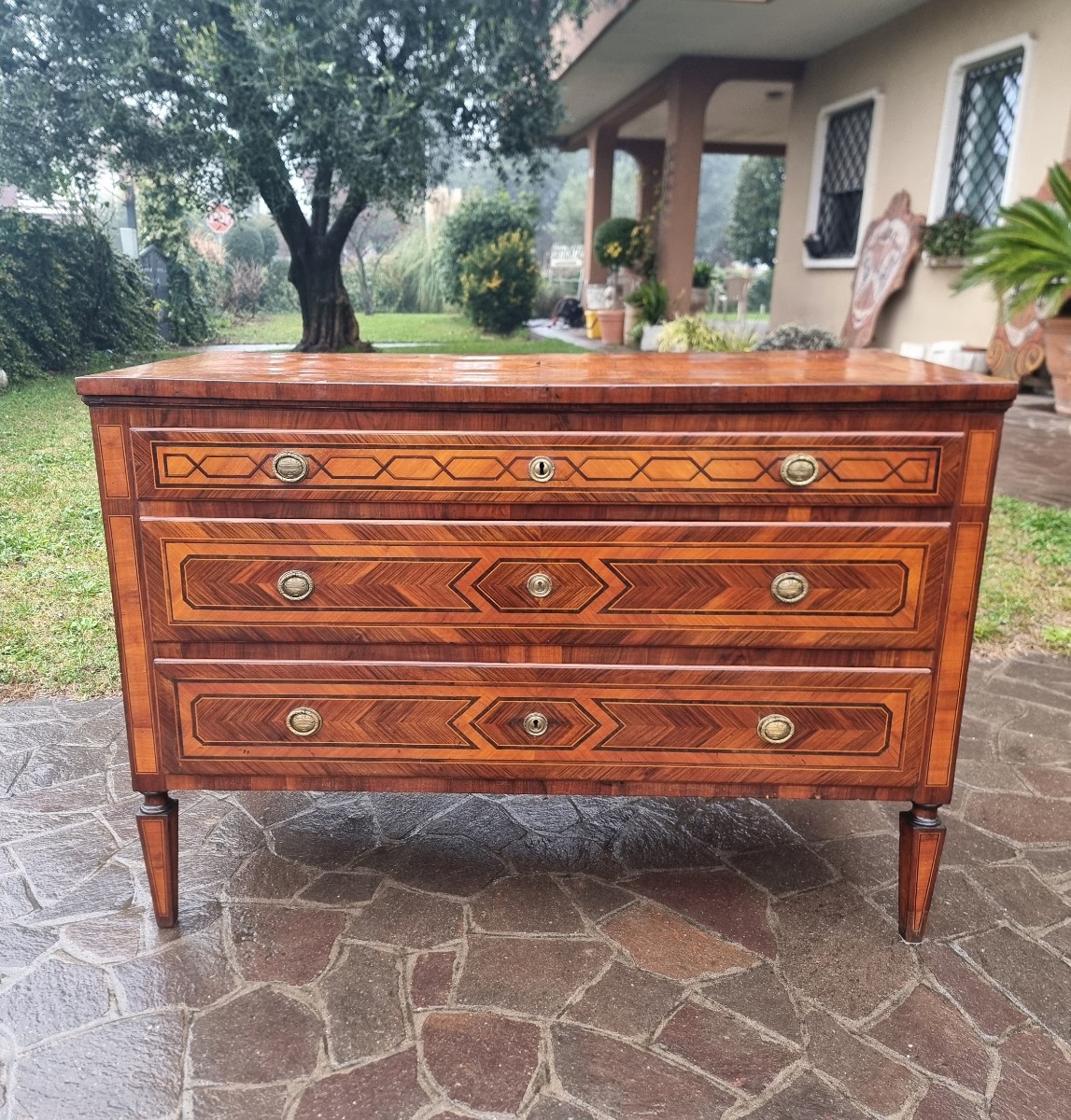 18th-century Emilian Chest Of Drawers – Louis XVI Style