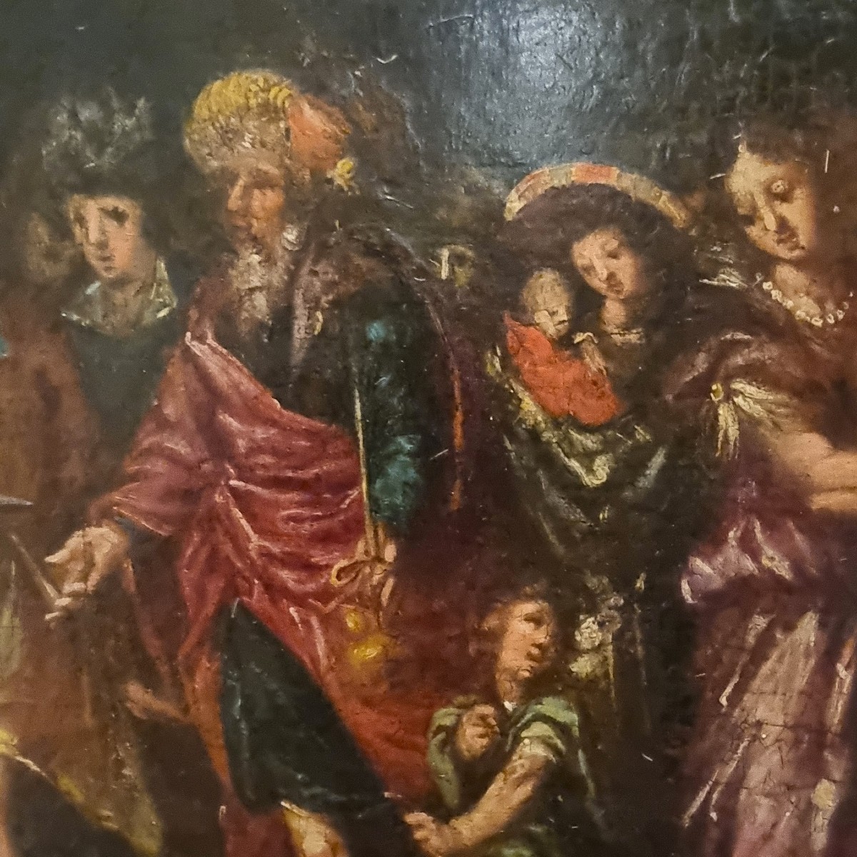 Huile sur panneau fin XVIe siècle La Tour de Babel Frans Francken II-photo-1