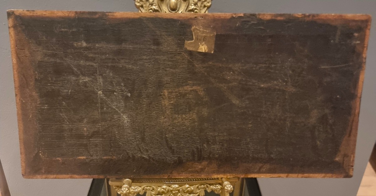 Huile sur panneau fin XVIe siècle La Tour de Babel Frans Francken II-photo-8