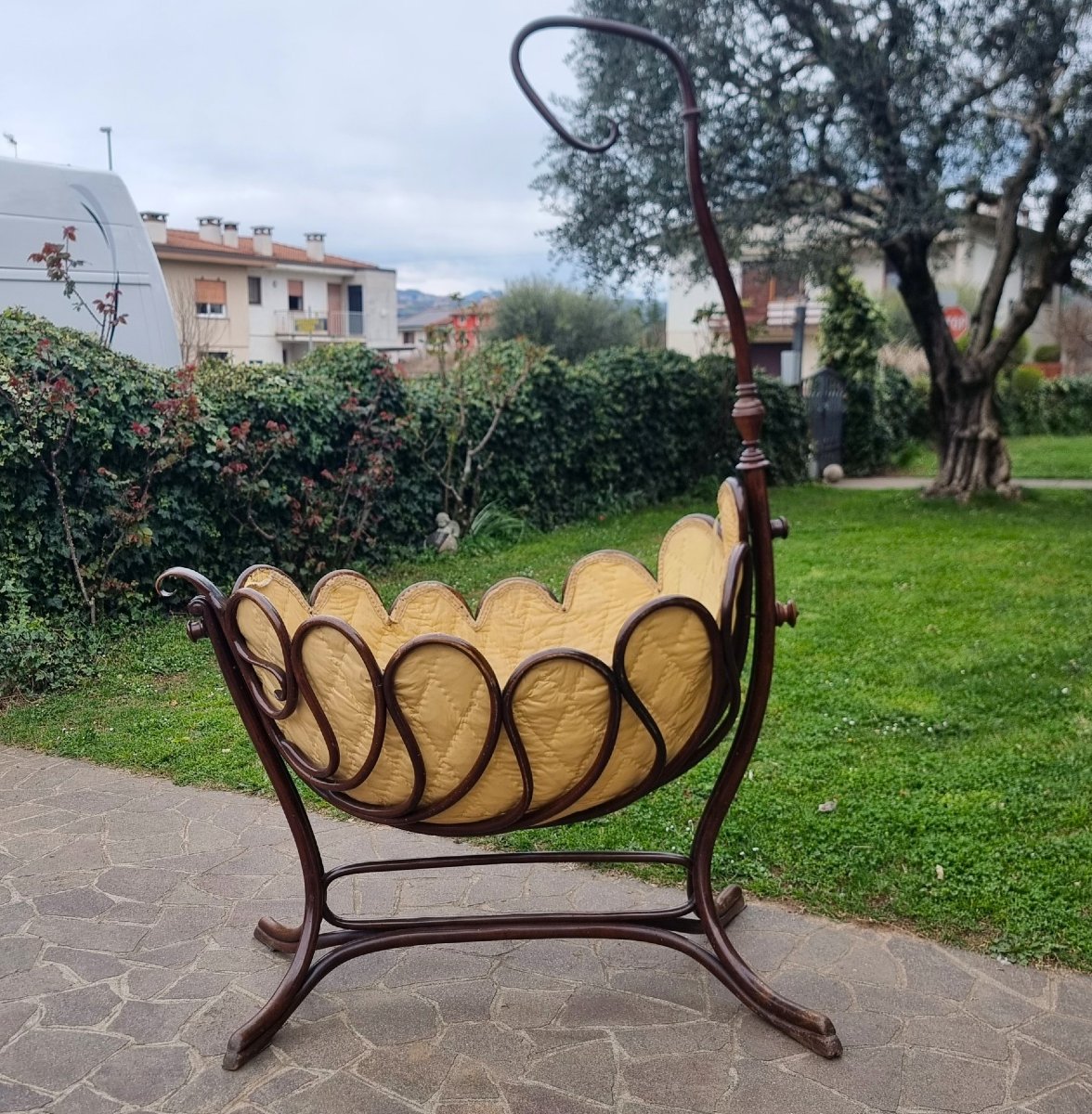 Thonet 800 Curved Beech Cradle-photo-2