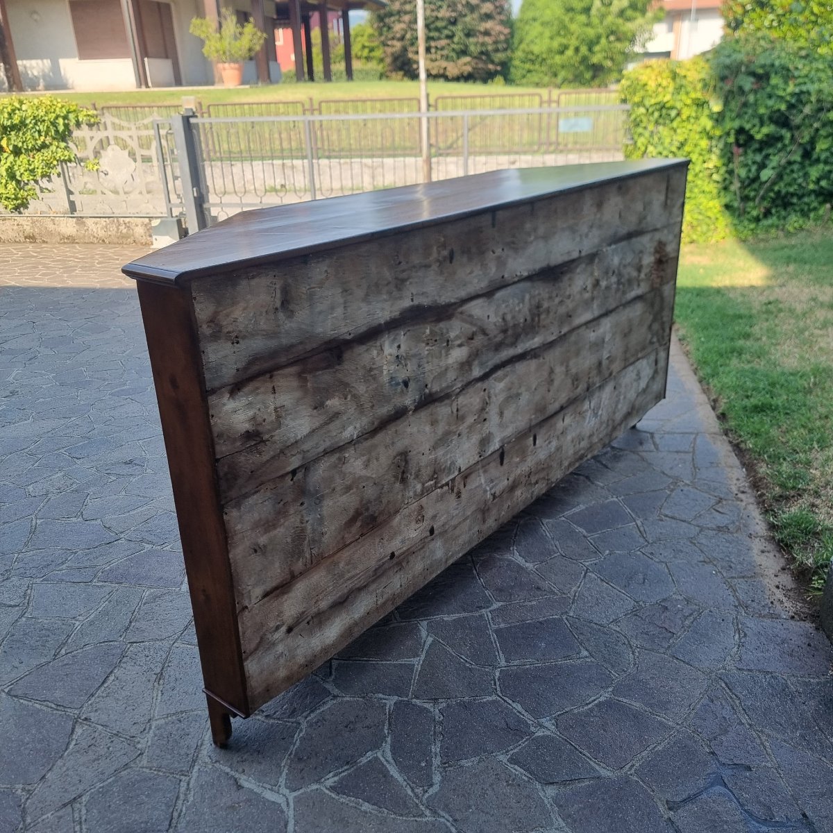 Venetian Walnut Corner Sideboard, 800-photo-2