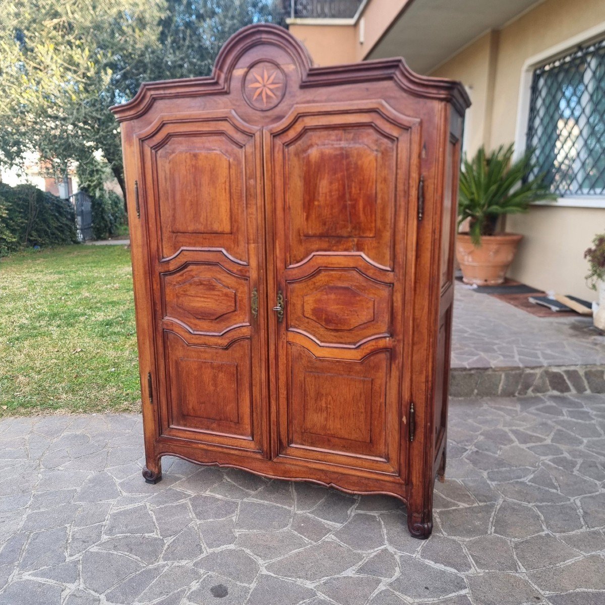 Armoire en chêne du XVIIIe siècle Occitaine-photo-2