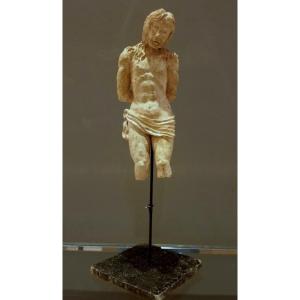 Scultura In Terracotta Dell’800: “cristo Alla Colonna” – Un’antica Rappresentazione Artistica