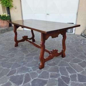 19th Century Tuscan Walnut Fratino Table: A Piece Of History In Your Home