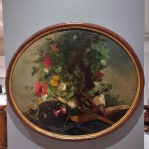 1 Still Life From 1850, Oil On Canvas