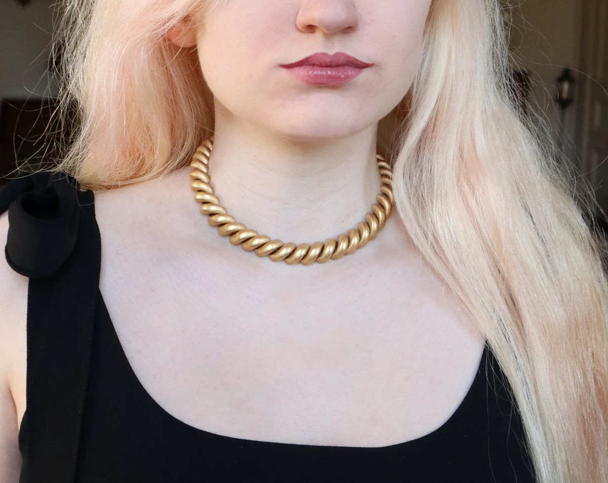 Collier Maille San Marco En Or 18 Carats-photo-2