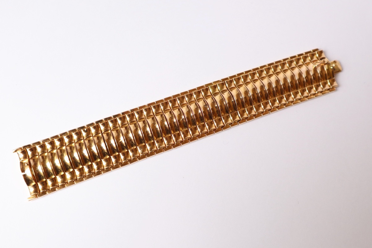 Bracelet en or années 1960-photo-4