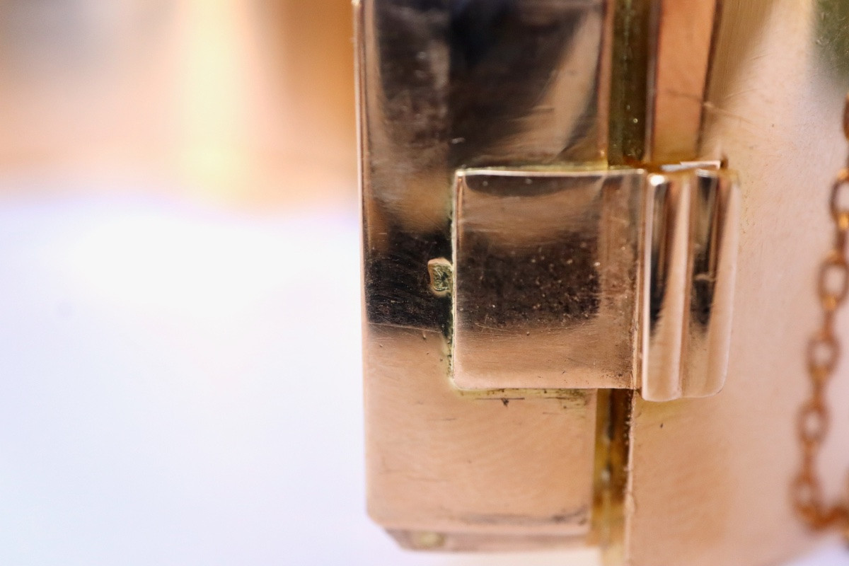 Tank Bracelet Circa 1940, Gold And Calibrated Sapphires-photo-5