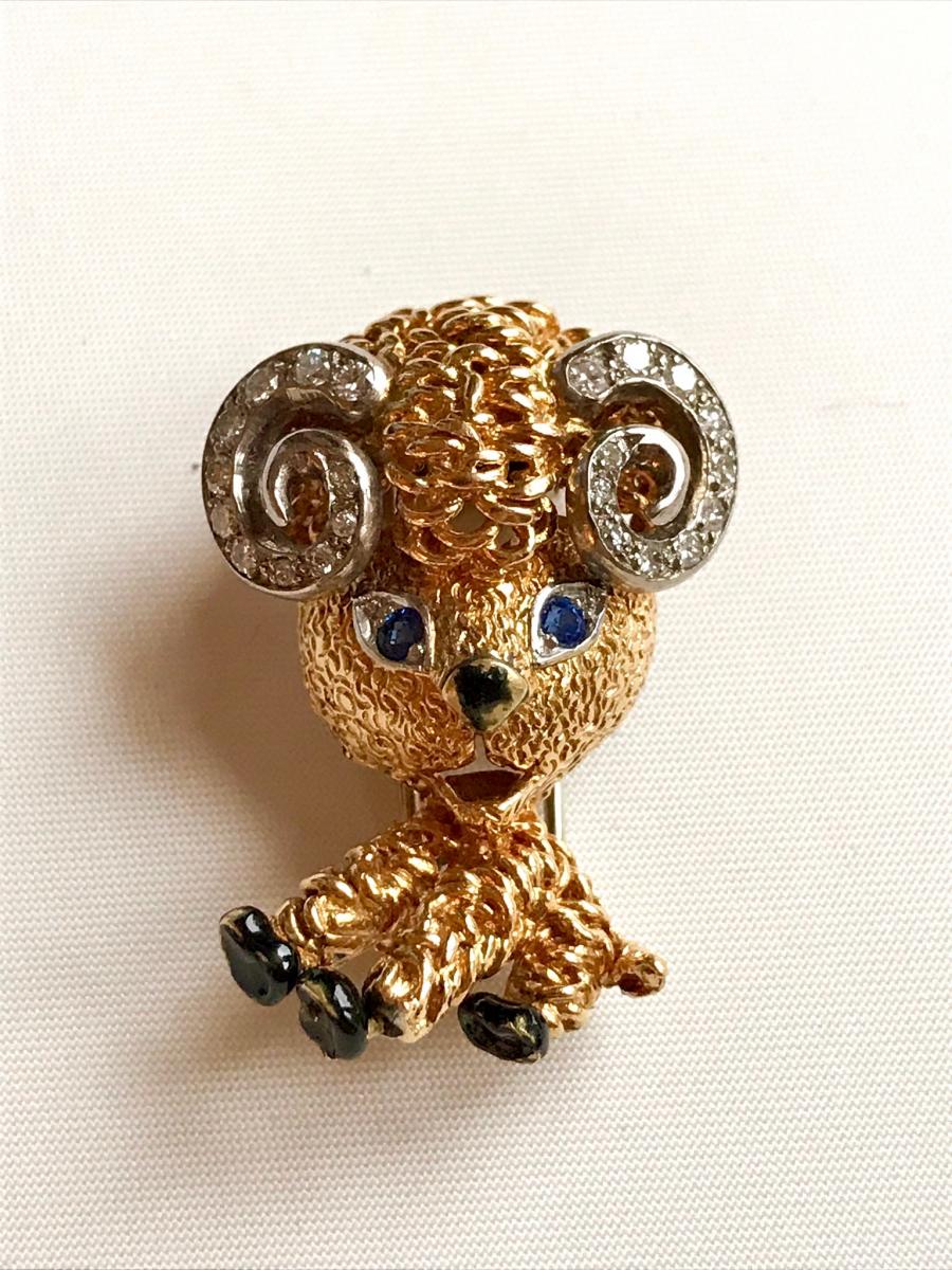 Aries Brooch Van Cleef And Arpels