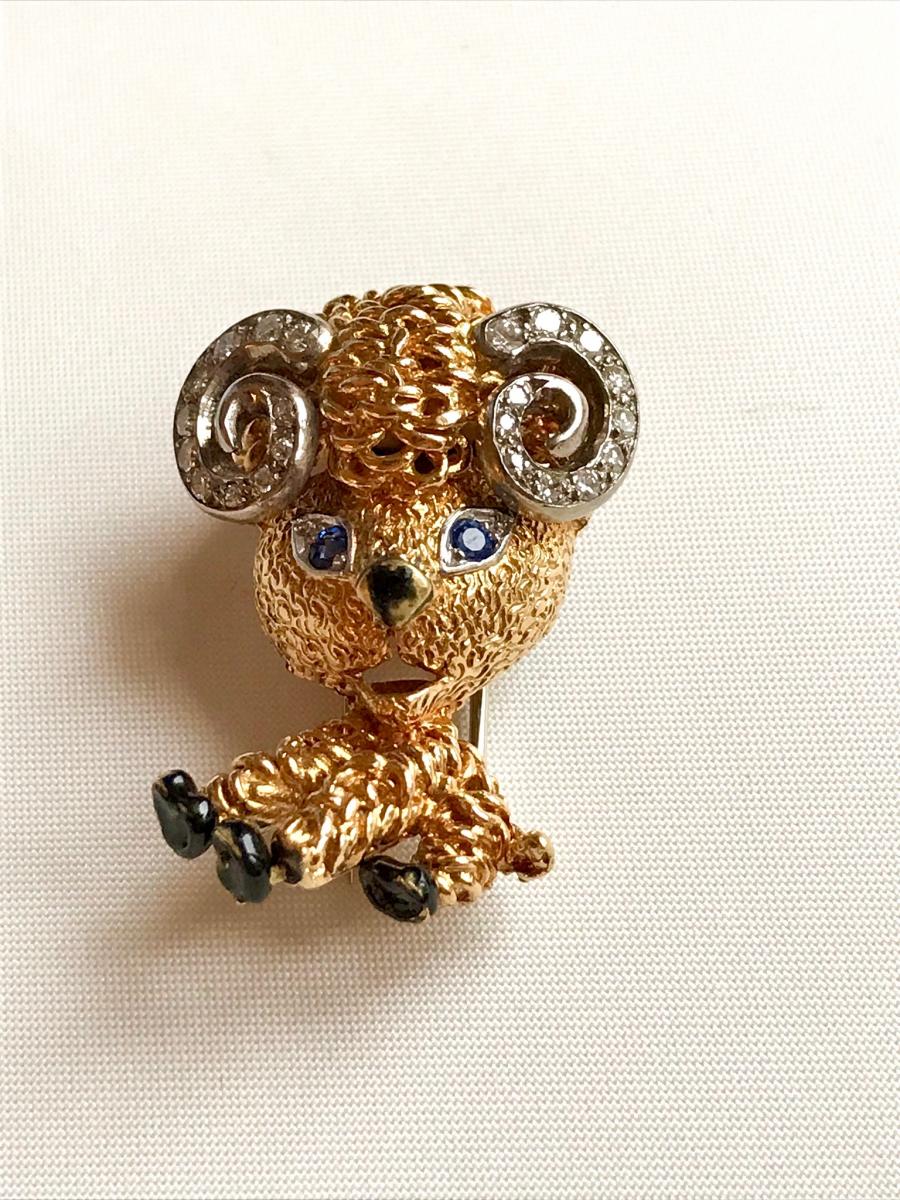 Aries Brooch Van Cleef And Arpels-photo-2