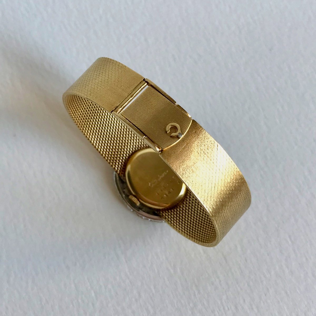 Chopard 1960 Watch In 18k Yellow Gold And Diamonds-photo-1