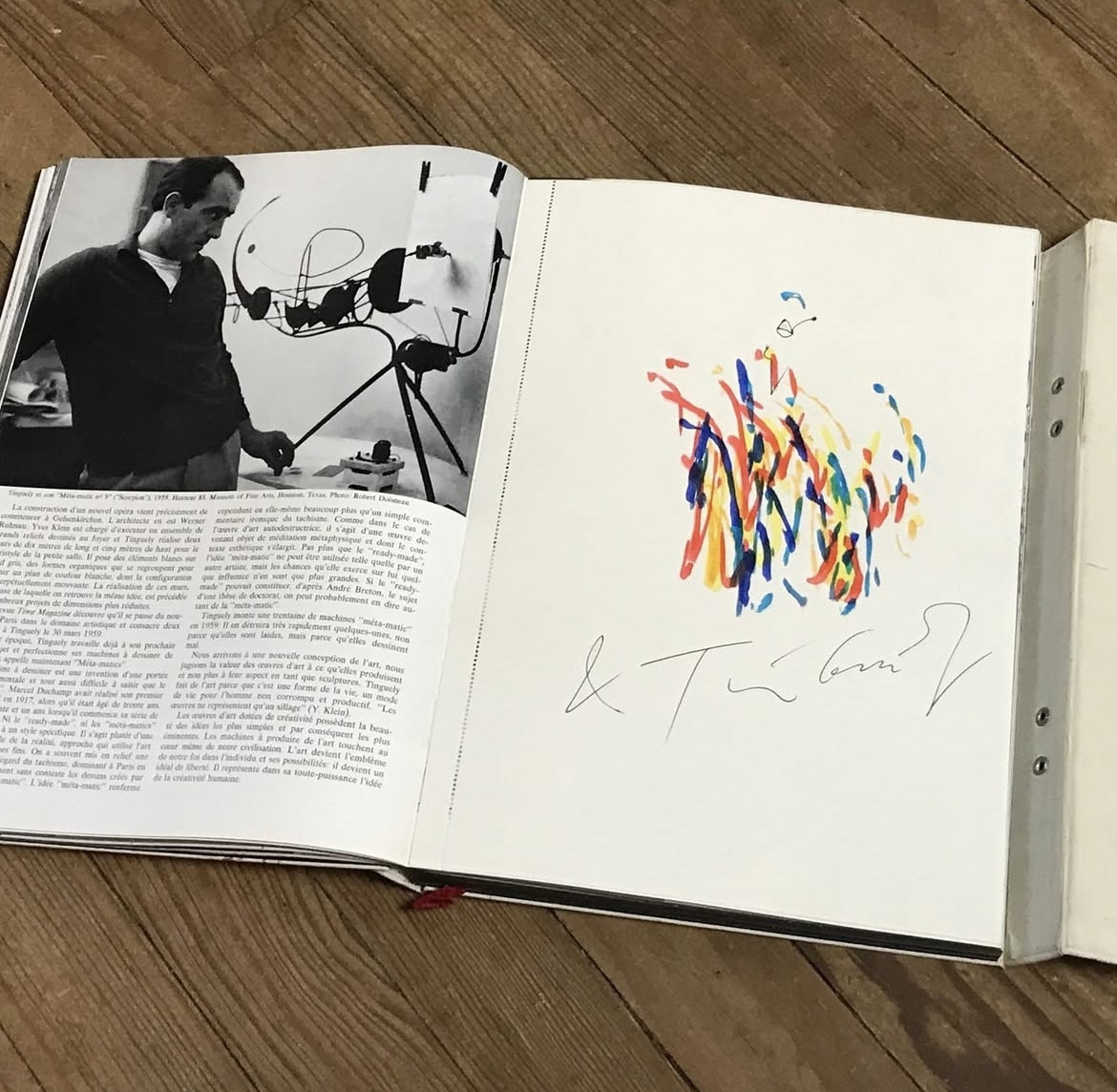 Jean Tinguely, Meta Suitcase Book, Pierre Horay, 1974-photo-3