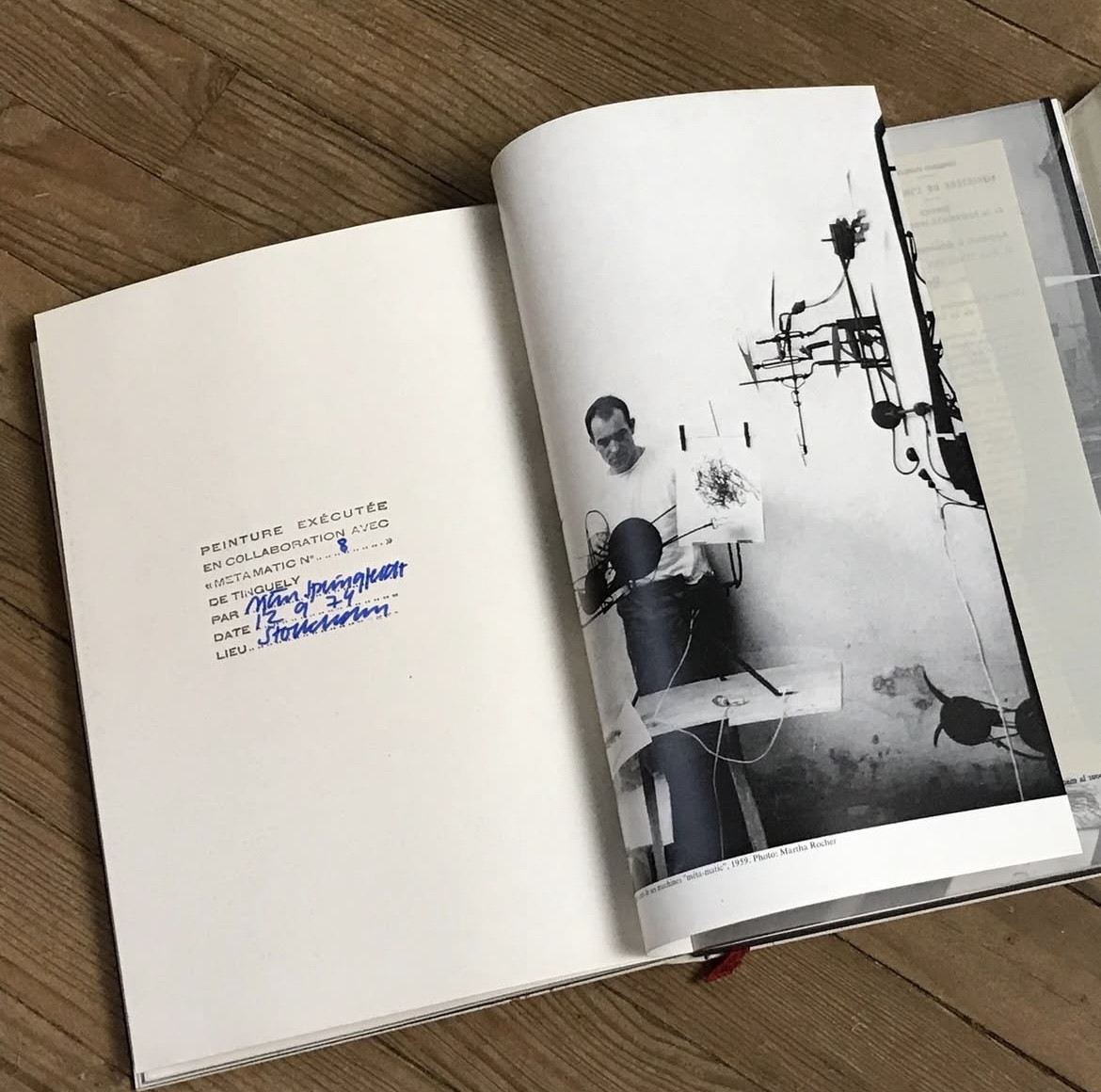 Jean Tinguely, Meta Suitcase Book, Pierre Horay, 1974-photo-4