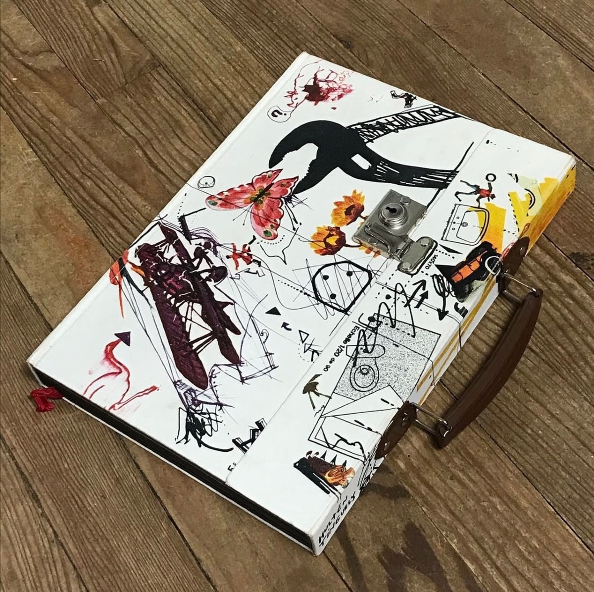 Jean Tinguely, Meta Suitcase Book, Pierre Horay, 1974