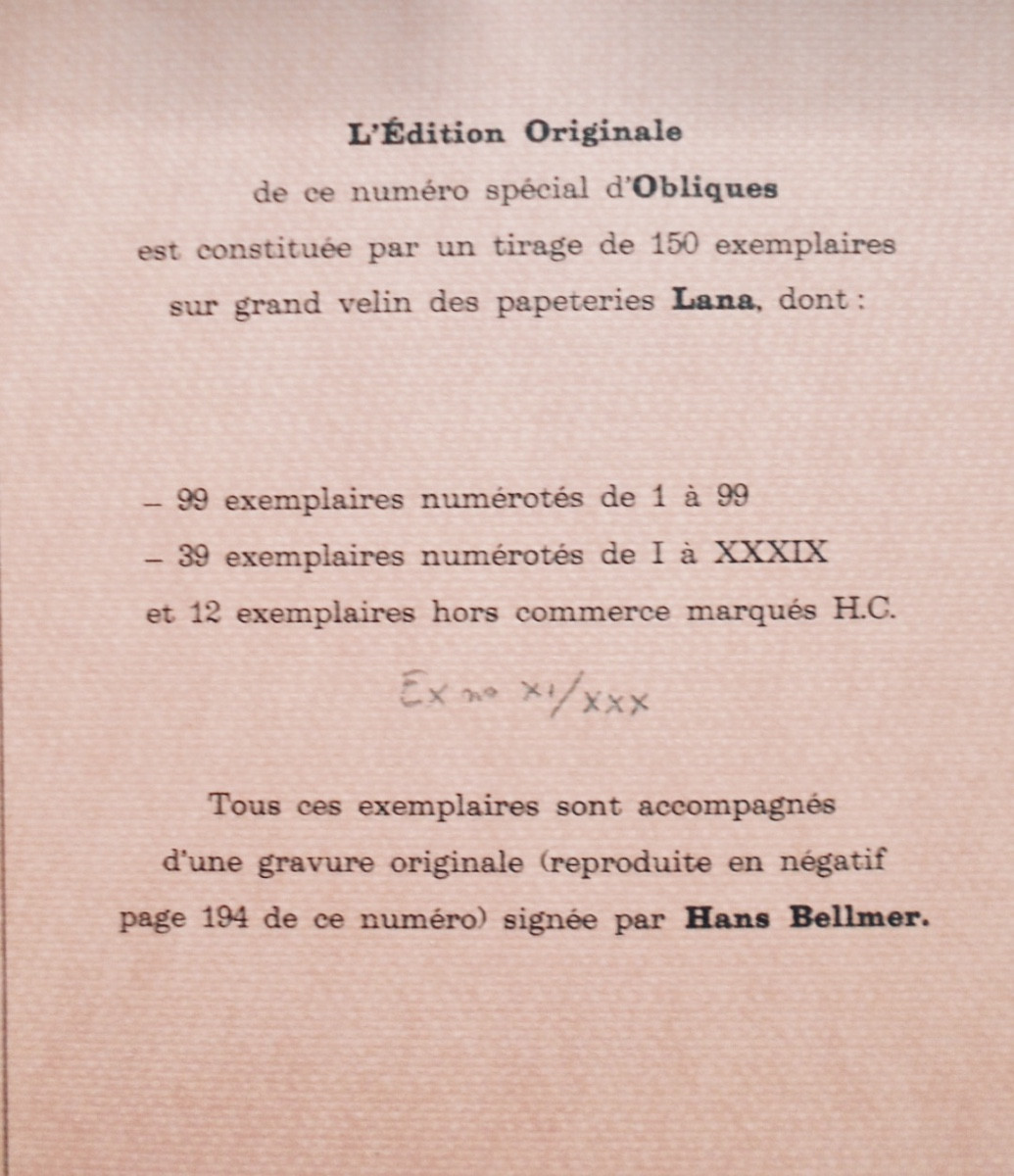 Hans Bellmer, Eau-forte et pointe-sèche, 1975-photo-3