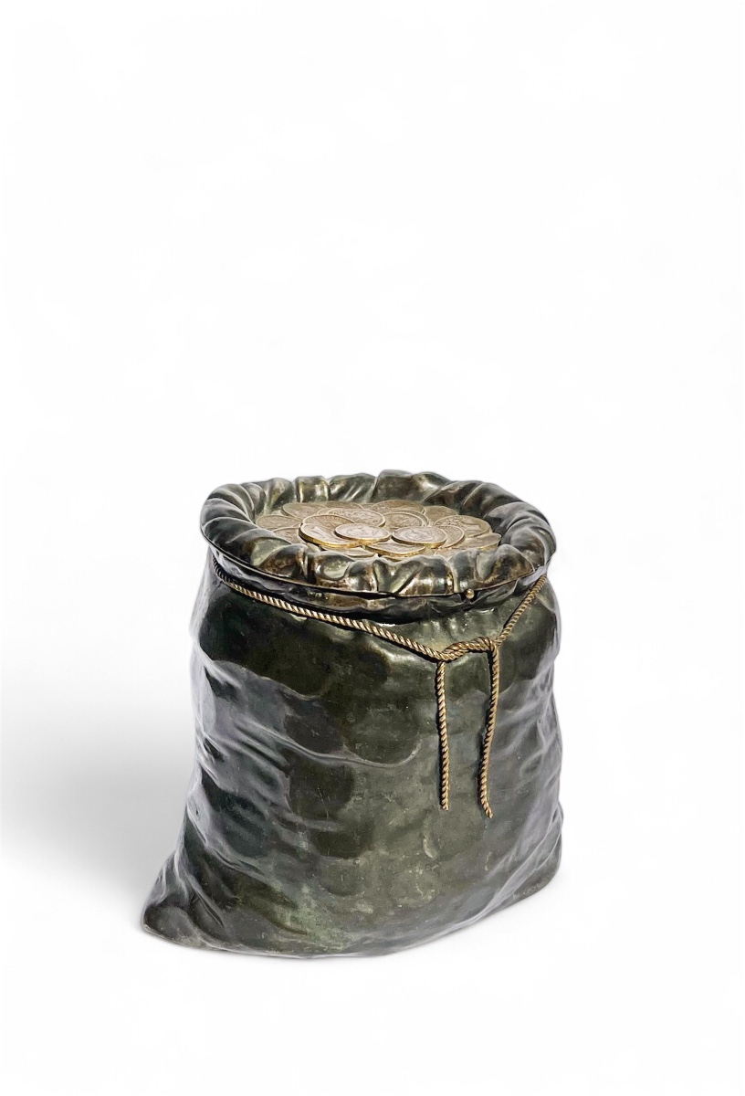 Tobacco Jar, Vienna Bronze Circa 1850