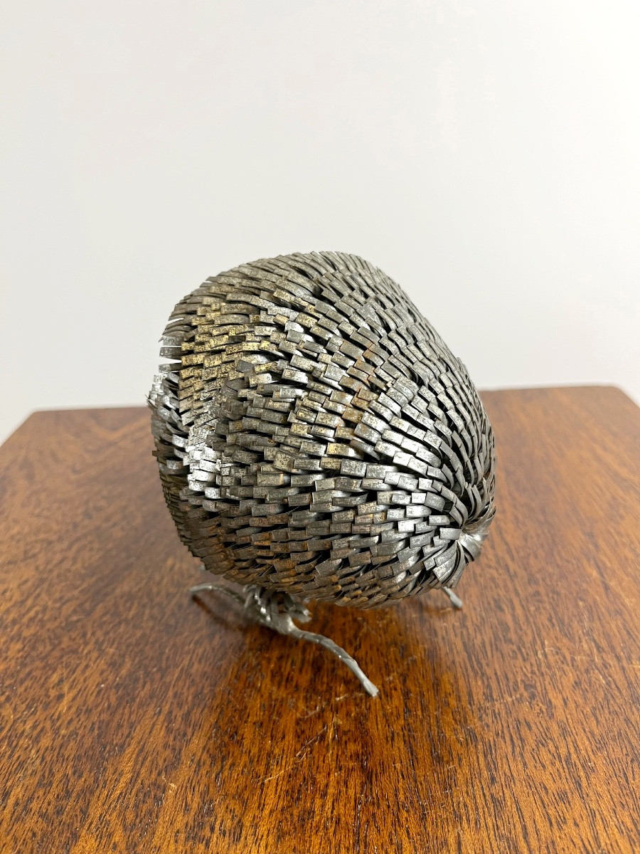 Sergio Bustamante, Chouette en lames de métal, 1970-photo-3