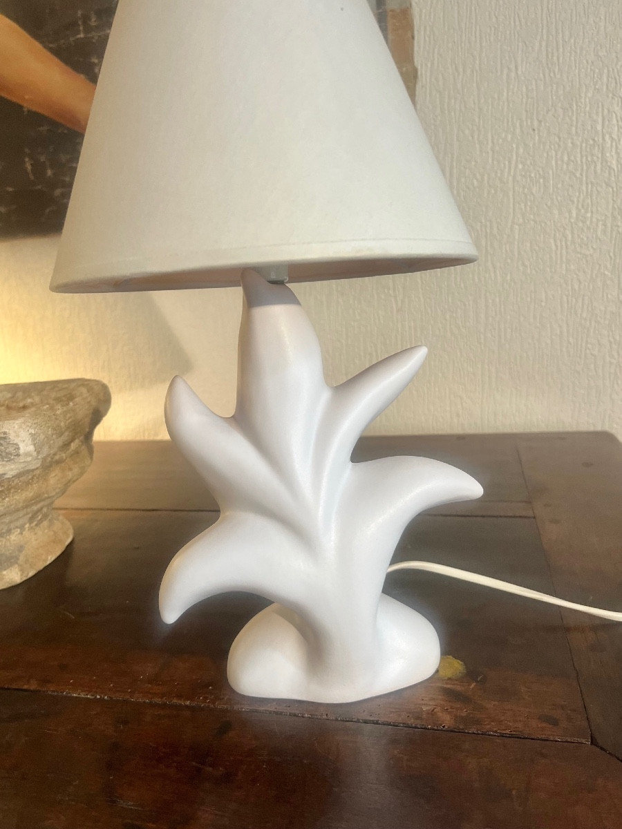 Georges Mathias, Lampe en céramique, 1980-photo-2