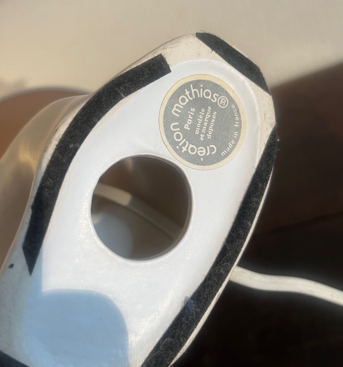 Georges Mathias, Lampe en céramique, 1980-photo-3