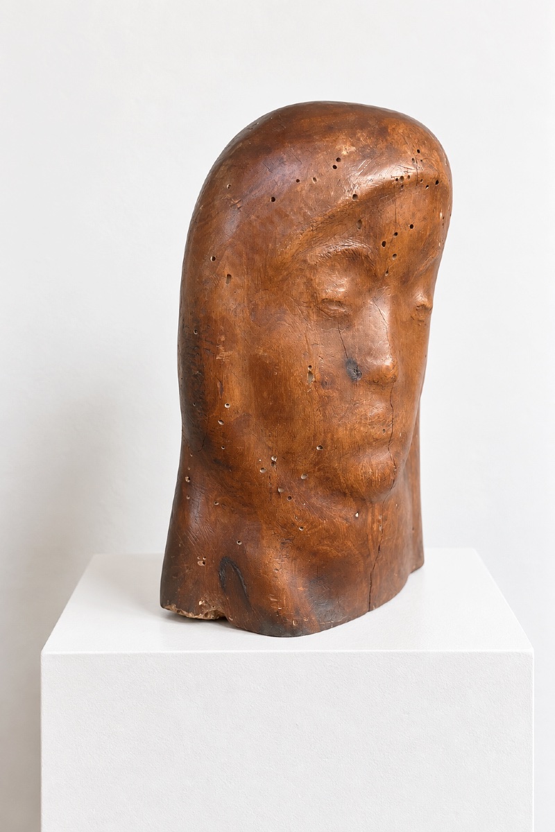 Louis Arnaud (1914–?), *head With Closed Eyes*, Signed And Dated 1960 In Intaglio-photo-4