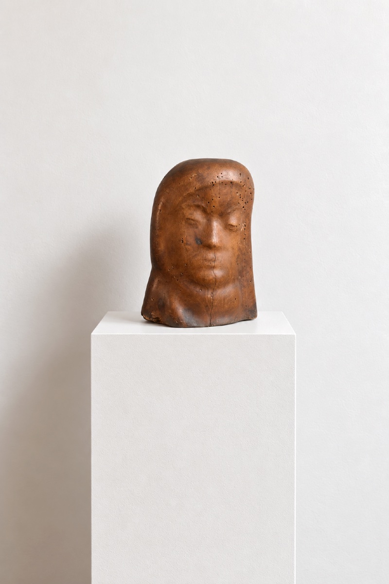 Louis Arnaud (1914–?), *head With Closed Eyes*, Signed And Dated 1960 In Intaglio-photo-2