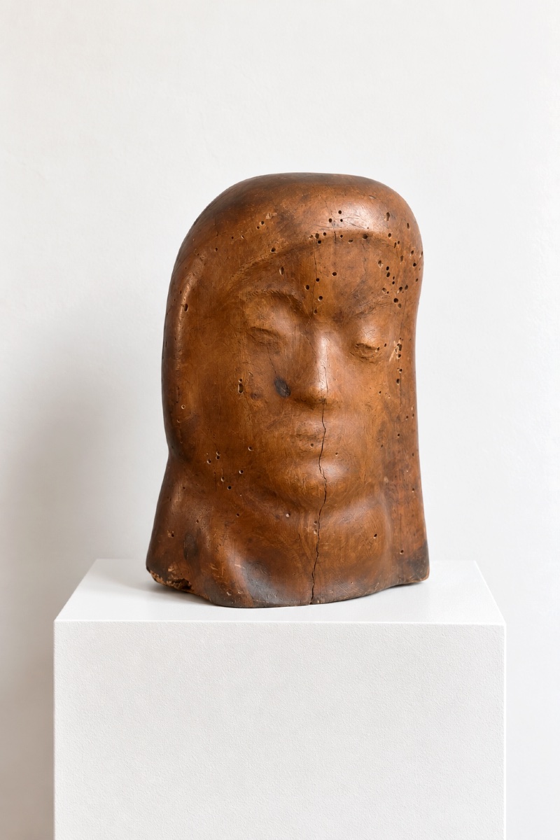 Louis Arnaud (1914–?), *head With Closed Eyes*, Signed And Dated 1960 In Intaglio
