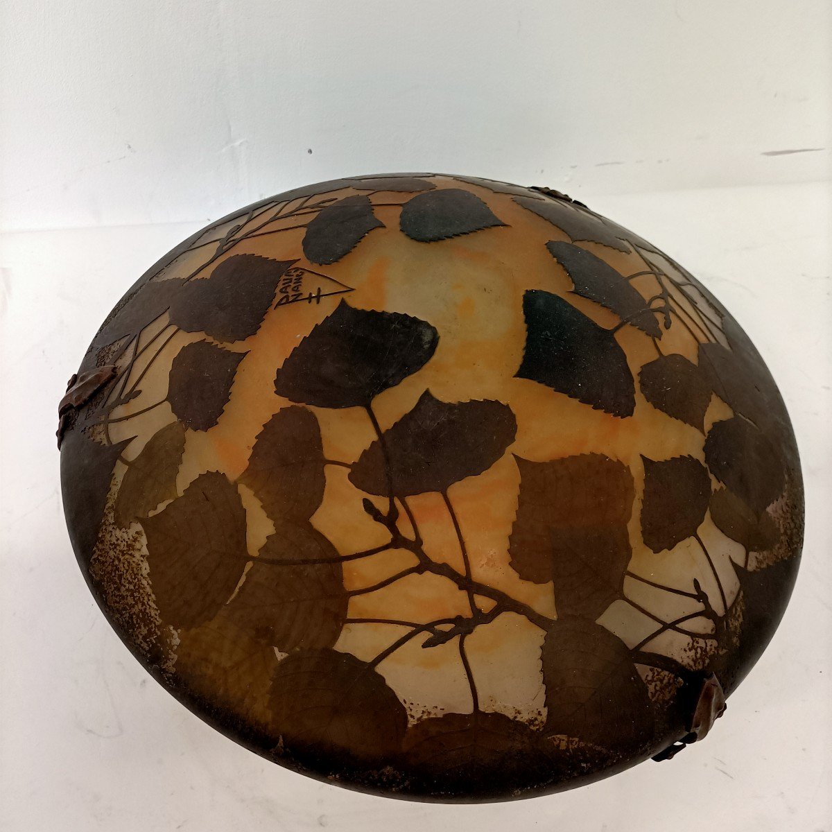Lampę Art Nouveau Daum Nancy 1910 -photo-3