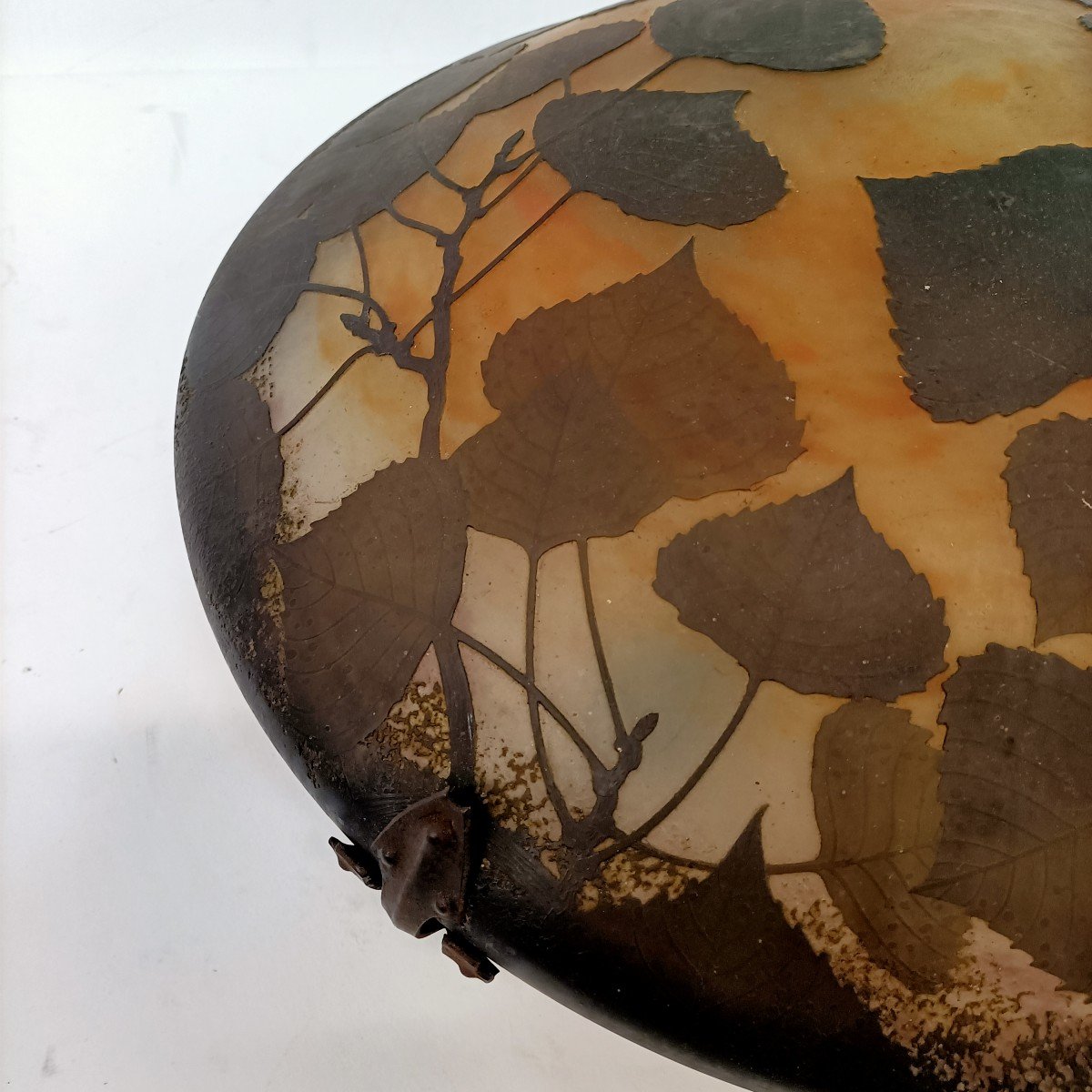 Lampę Art Nouveau Daum Nancy 1910 -photo-4