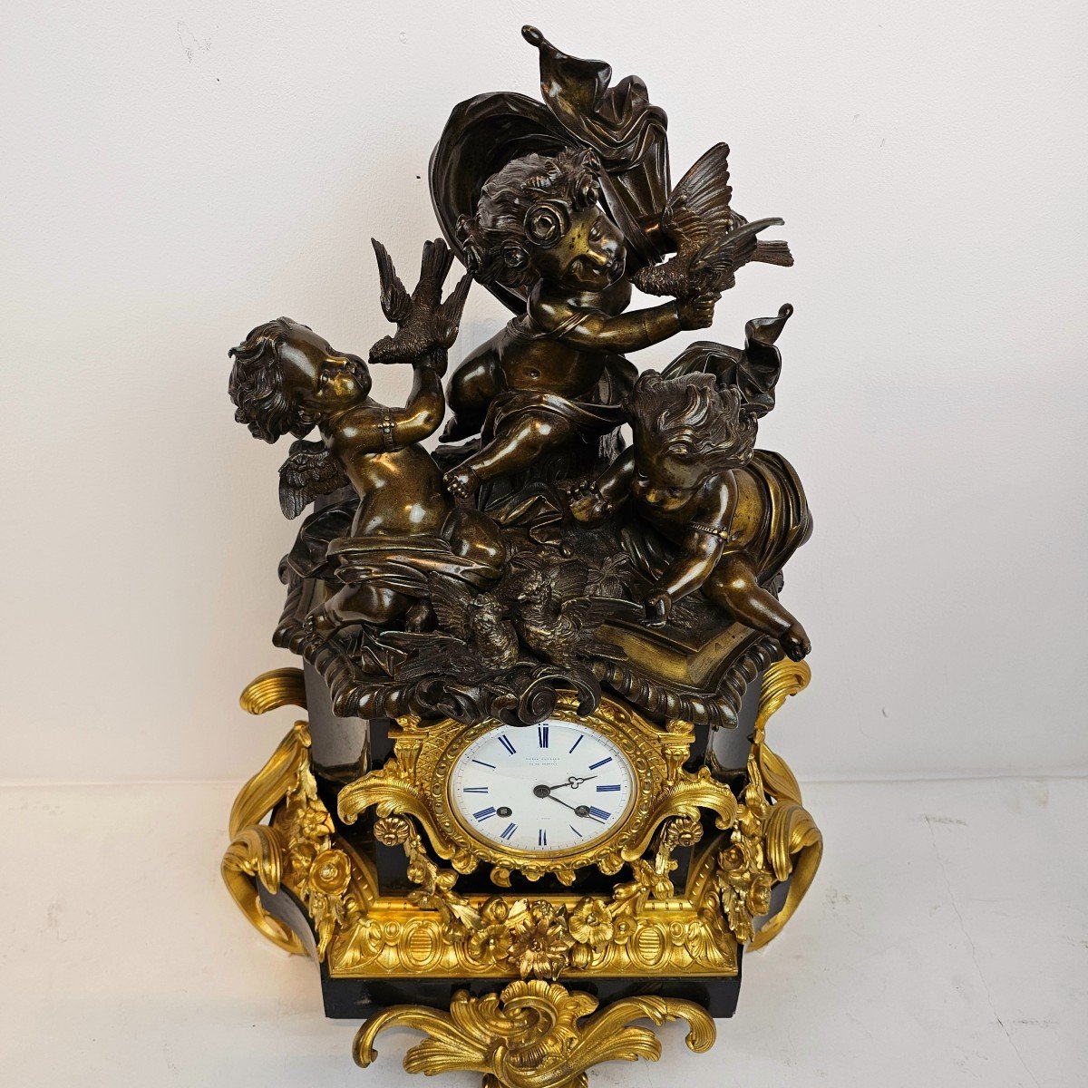 Clock Signed Victor Paillard-photo-2