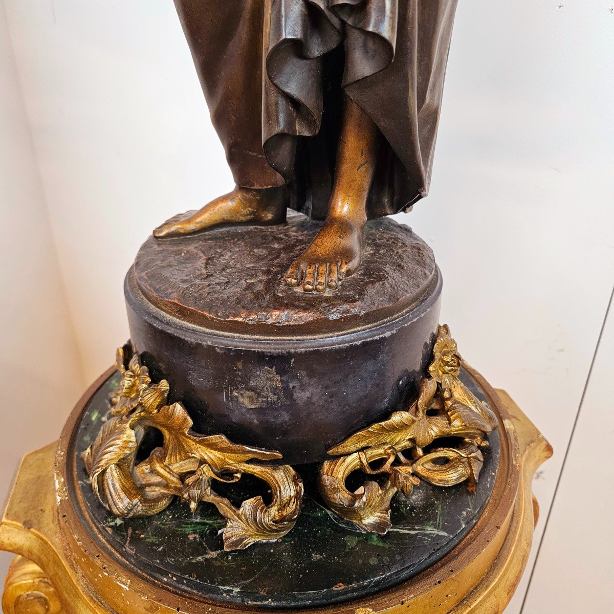 Grande Paire  Candelabre Signe  Charles Cuberworth 1811-1852-photo-4