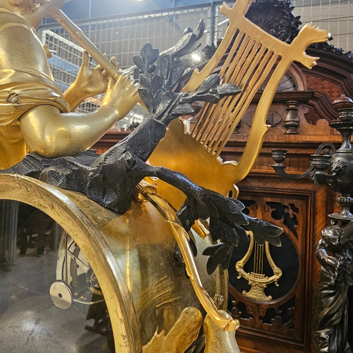 Empire Bronze Clock-photo-3