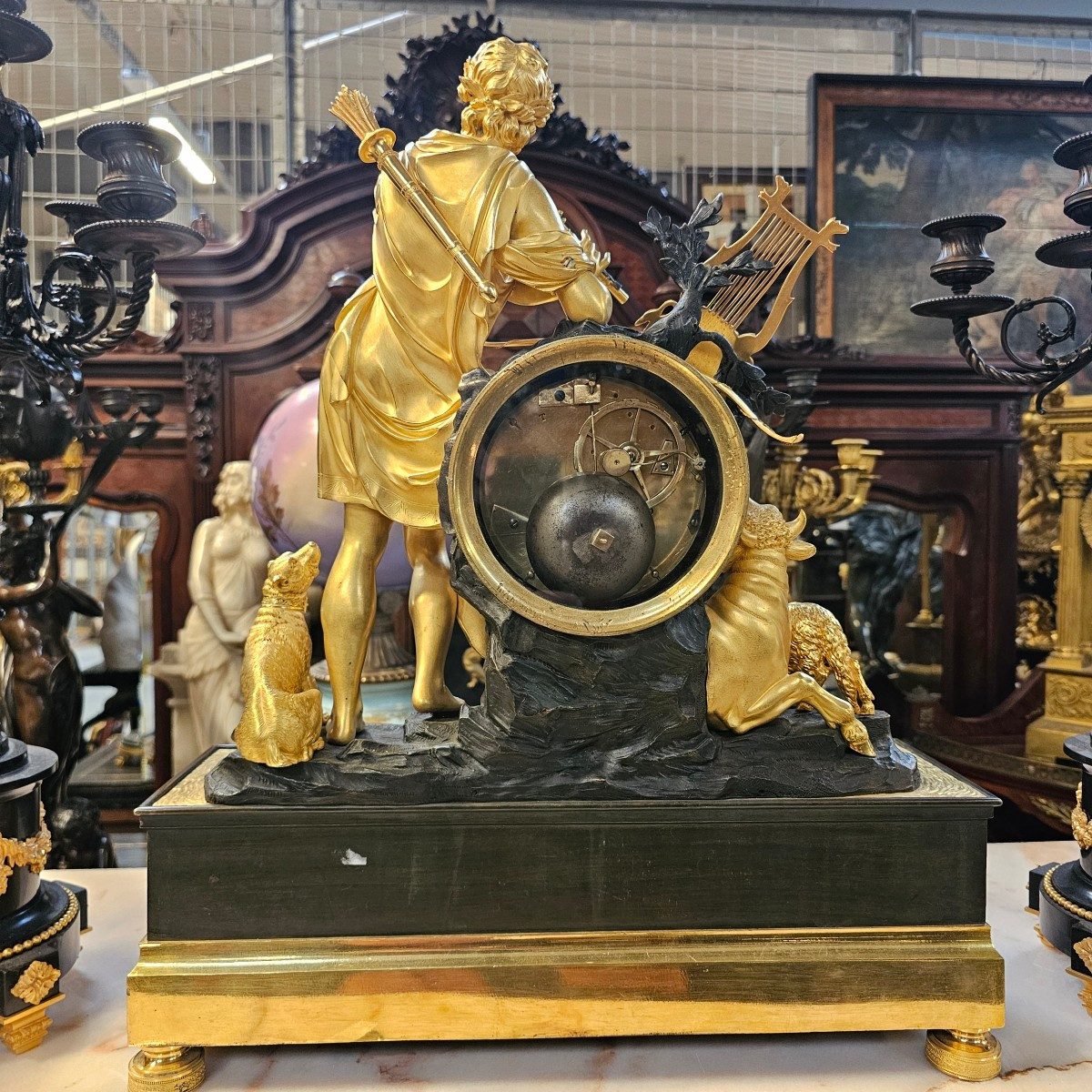 Empire Bronze Clock-photo-8