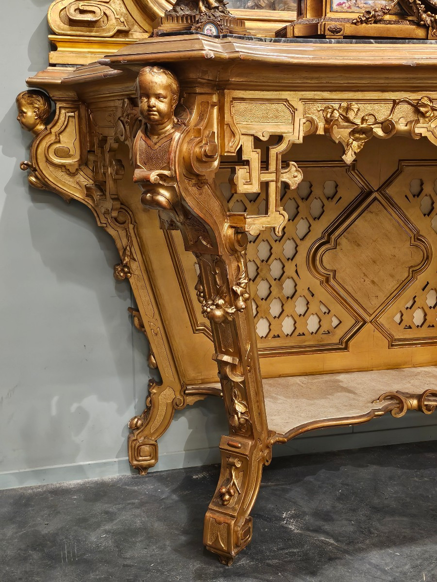 Large Mirror With Console XIX -xx-photo-4